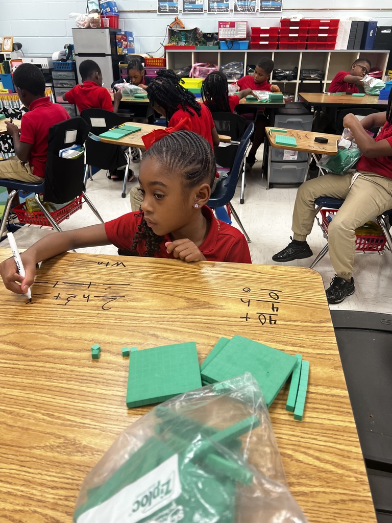 Place value in Mrs. Robinson's class
