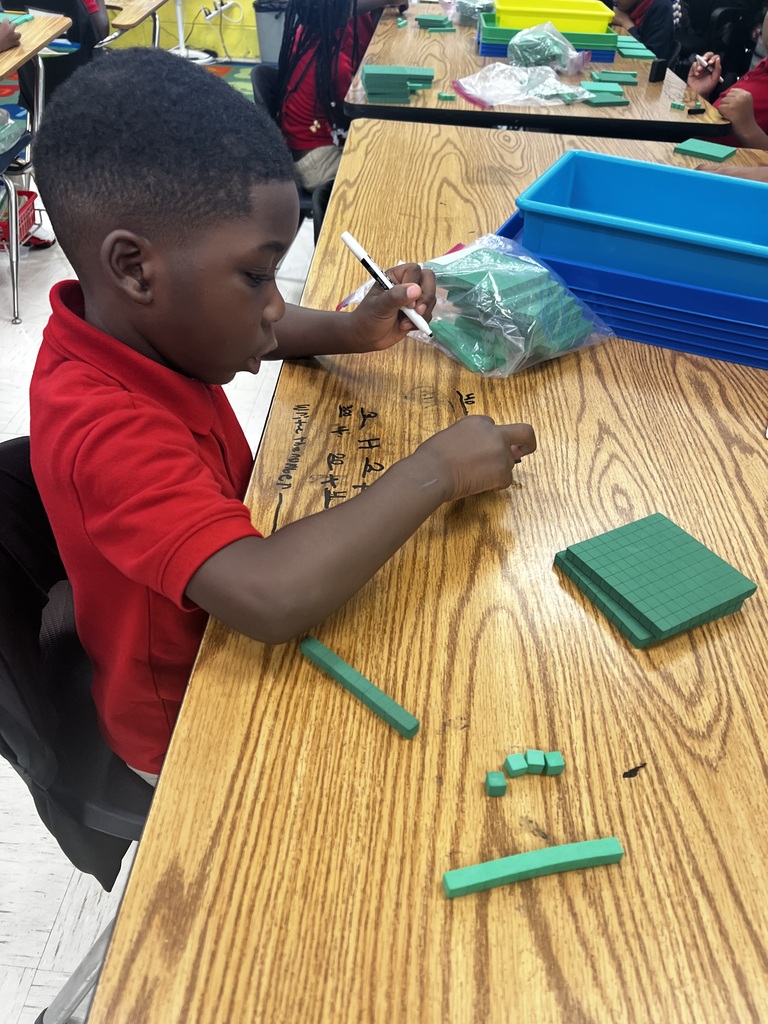 Place value in Mrs. Robinson's class