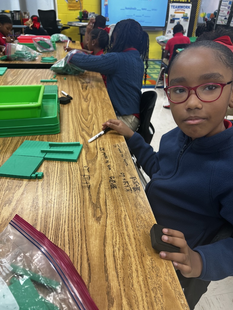 Place value in Mrs. Robinson's class