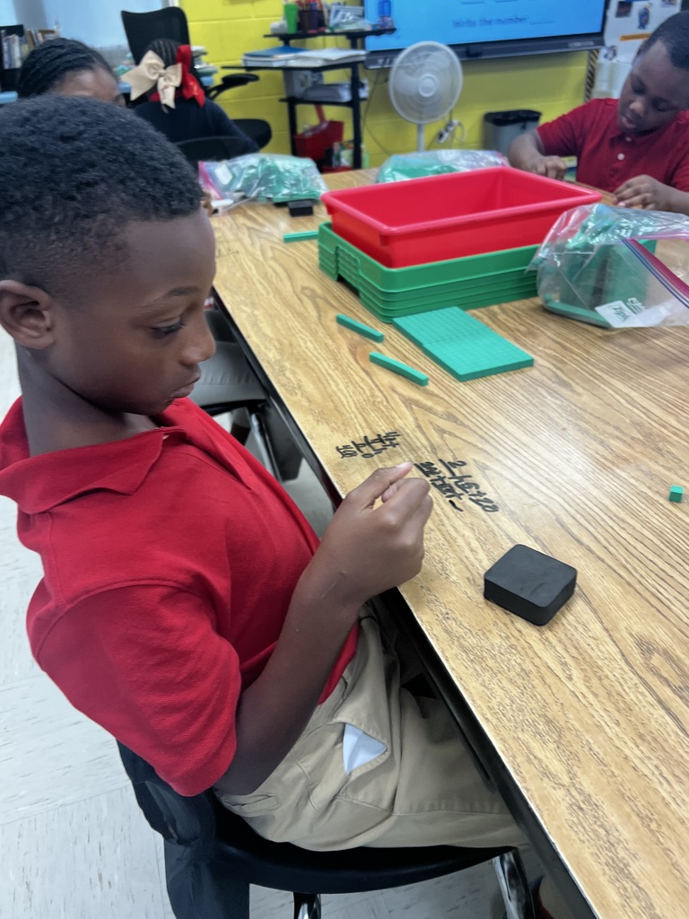 Place value in Mrs. Robinson's class