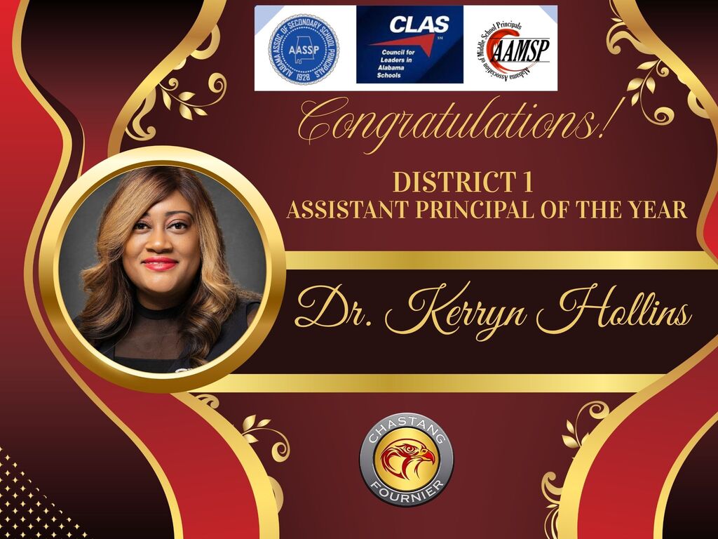 District 1 Assistant Principal of the Year Flyer