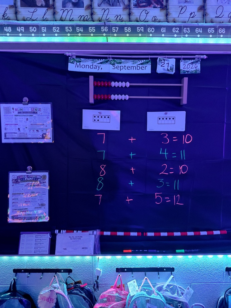 ✨💡 GLOW DAY 2026! 💡✨ Mrs. Manske's 2nd graders were GLOWING with knowledge during their Glow Day Review! 🌟 They turned learning into a neon-filled day of fun while reviewing some of the skills they've been working hard to master! 🩷 Comparing & contrasting story characters 💚 Place value 💛 Vocabulary 💙 Shapes 🧡 Fact fluency From glowing activities to bright smiles, these kiddos proved that learning can be BRIGHT, exciting, and FUN! 🌈✨ They worked hard, played hard, and let their knowledge SHINE! 💡😎 ✨ GLOW DAY 2026 was a blast!