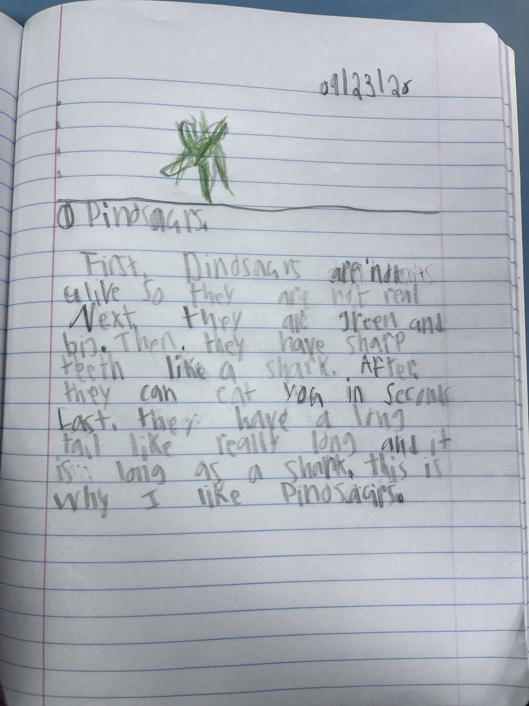 Draftbooks in Ms. Withers Class