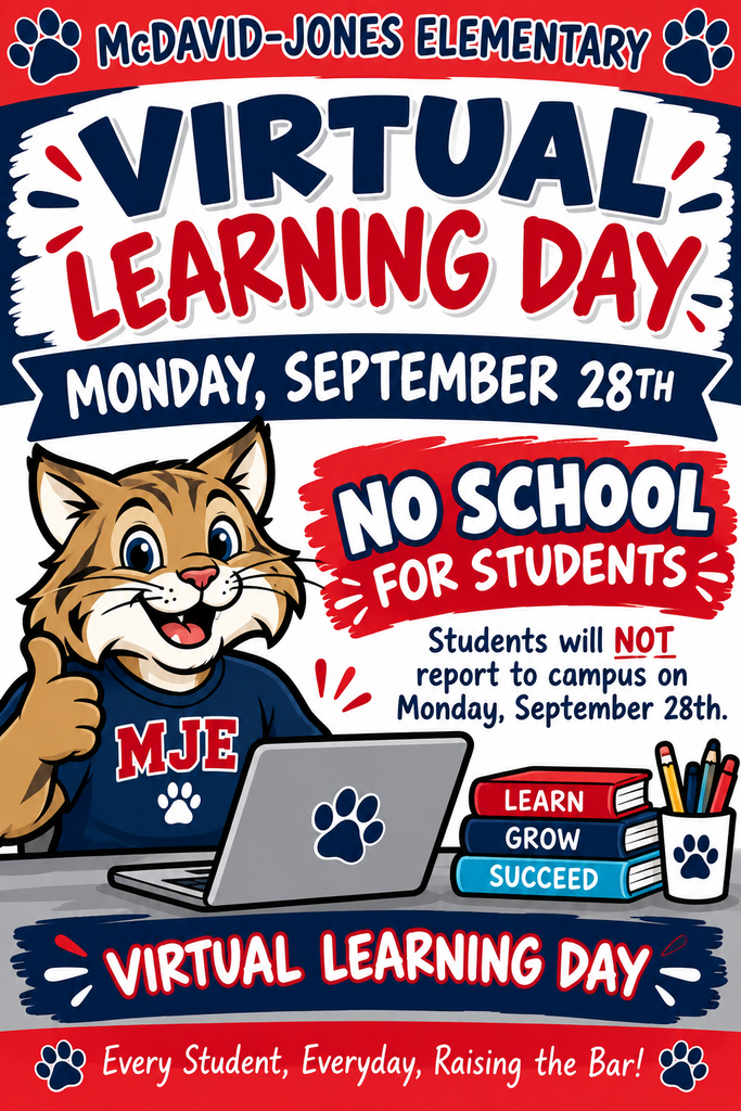 Virtual Day 9/28/26. No School For Students