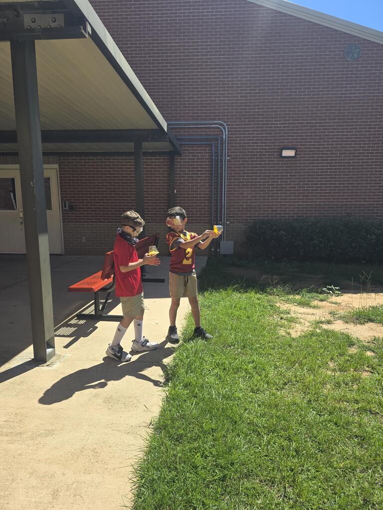 Mrs. Holland's class investigated an energy transformation device.