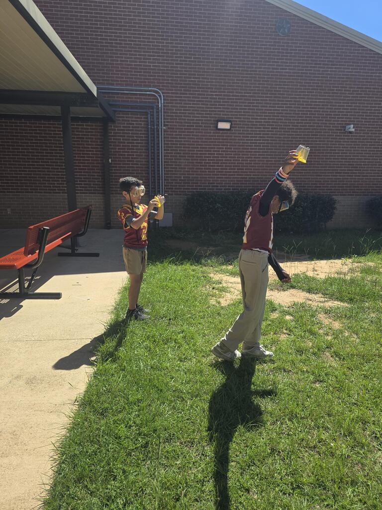 Mrs. Holland's class investigated an energy transformation device.