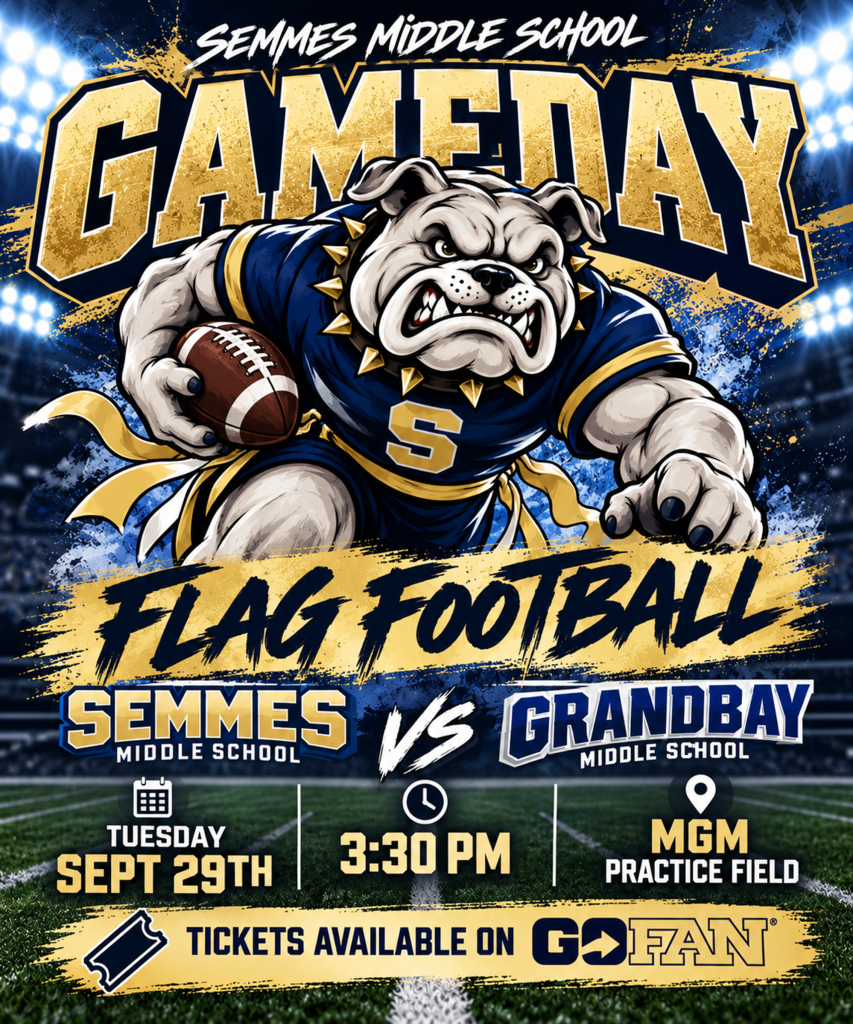 Flag Football Game Sept 29, 2026 3:30