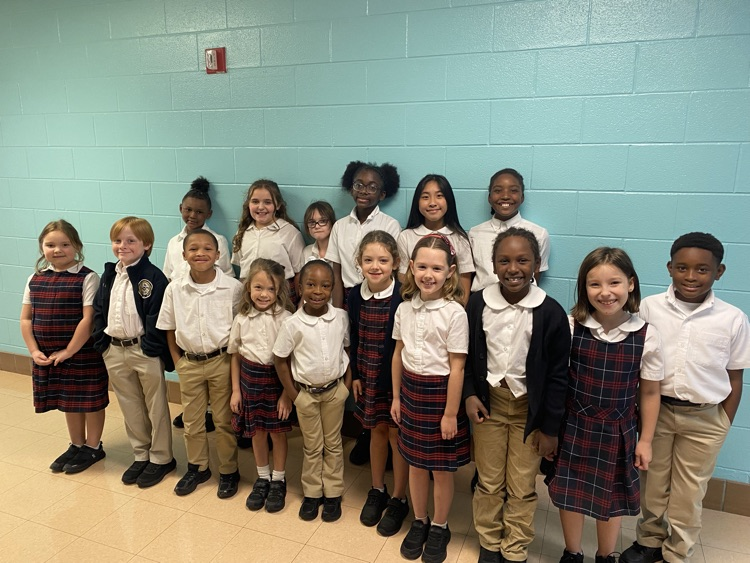 September Students of the Month