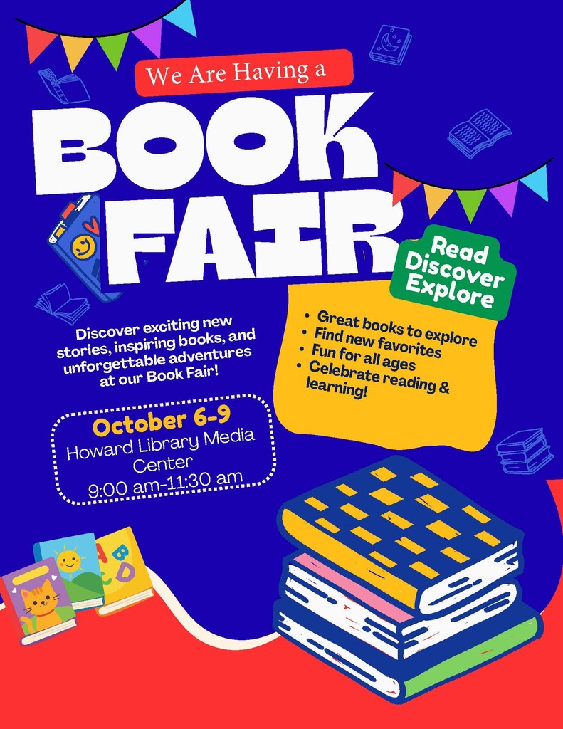Book Fair - October 6-9!