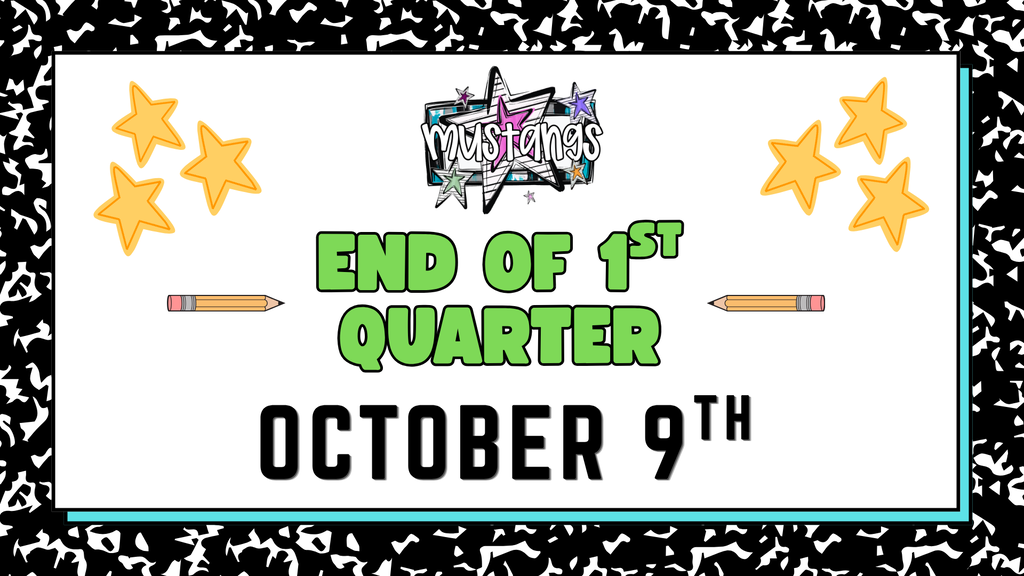 end of 1st quarter