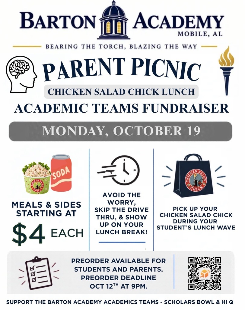 Barton Academic Teams Fundraiser