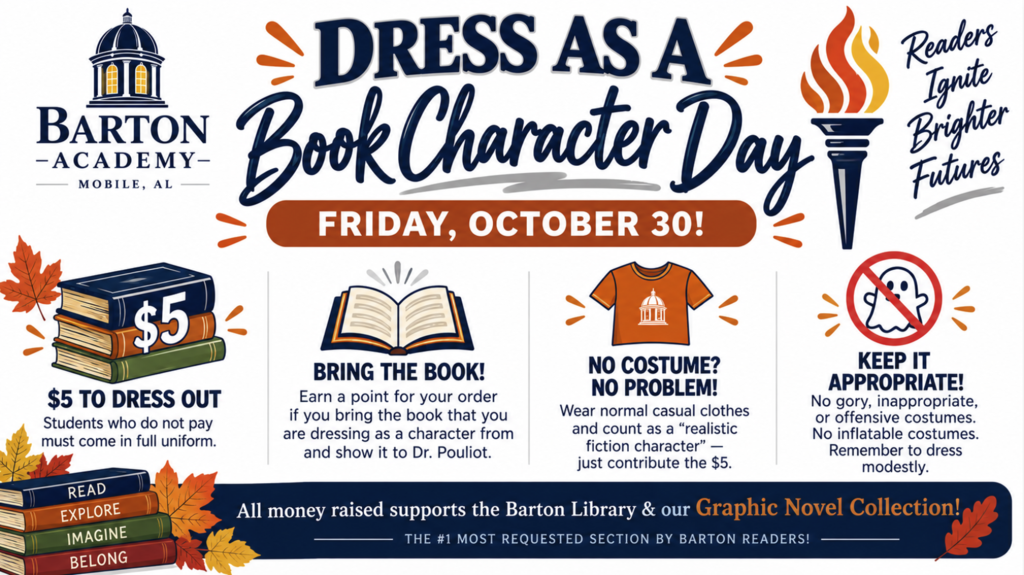 Barton Book Character Day