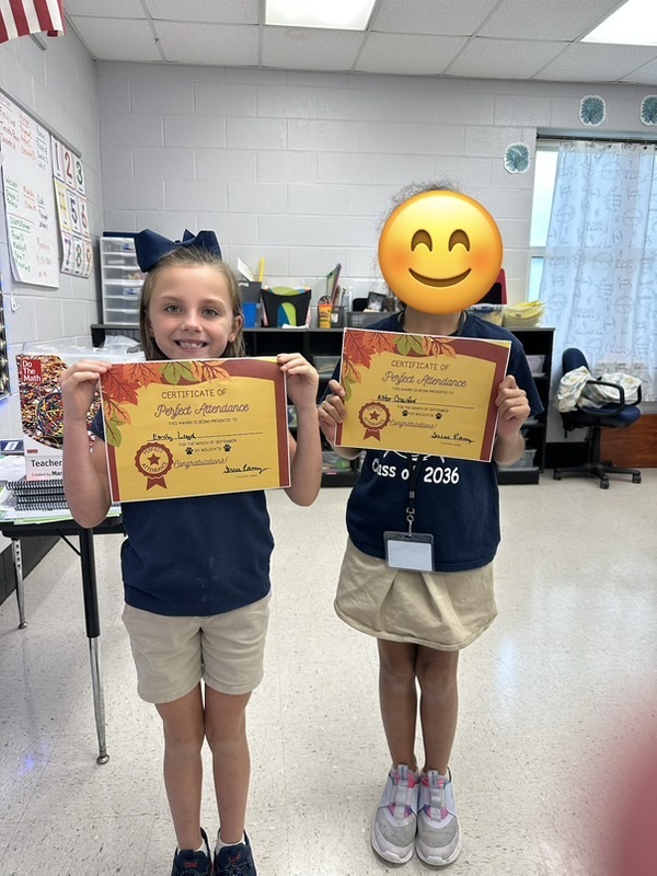 🎉🐾 CELEBRATING SEPTEMBER PERFECT ATTENDANCE! 🐾🎉 We are so proud to recognize our September Perfect Attendance students! ❤️💙 These MJE Champions showed up, stayed committed, and made every school day count! 👏 Congratulations, students! And a special THANK YOU to our parents and families for making daily attendance a priority. Being at school each day helps our students learn, grow, build strong habits, and reach their goals. 🌟 And the attendance fun continues EVERY morning with our 🐾 PAWS IN SEAT 🐾 winners! If students are in their seats and ready to learn when their number is called, they WIN a special treat! 🎁 Be here. Be ready. Be a CHAMPION! 🏆🐾 #AttendanceMatters #PAWSinSEAT #MJEChampions #PerfectAttendance #EveryDayCounts #GreatThingsHappenHere