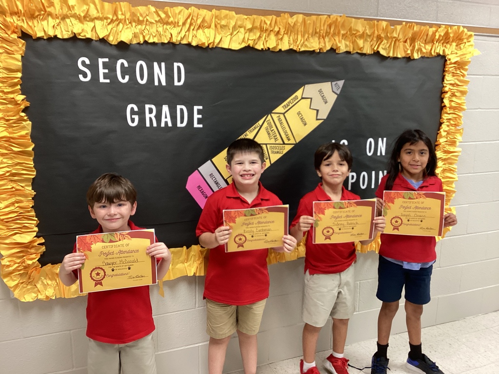 🎉🐾 CELEBRATING SEPTEMBER PERFECT ATTENDANCE! 🐾🎉  We are so proud to recognize our September Perfect Attendance students! ❤️💙 These MJE Champions showed up, stayed committed, and made every school day count!  👏 Congratulations, students! And a special THANK YOU to our parents and families for making daily attendance a priority. Being at school each day helps our students learn, grow, build strong habits, and reach their goals. 🌟  And the attendance fun continues EVERY morning with our 🐾 PAWS IN SEAT 🐾 winners! If students are in their seats and ready to learn when their number is called, they WIN a special treat! 🎁  Be here. Be ready. Be a CHAMPION! 🏆🐾  #AttendanceMatters #PAWSinSEAT #MJEChampions #PerfectAttendance #EveryDayCounts #GreatThingsHappenHere