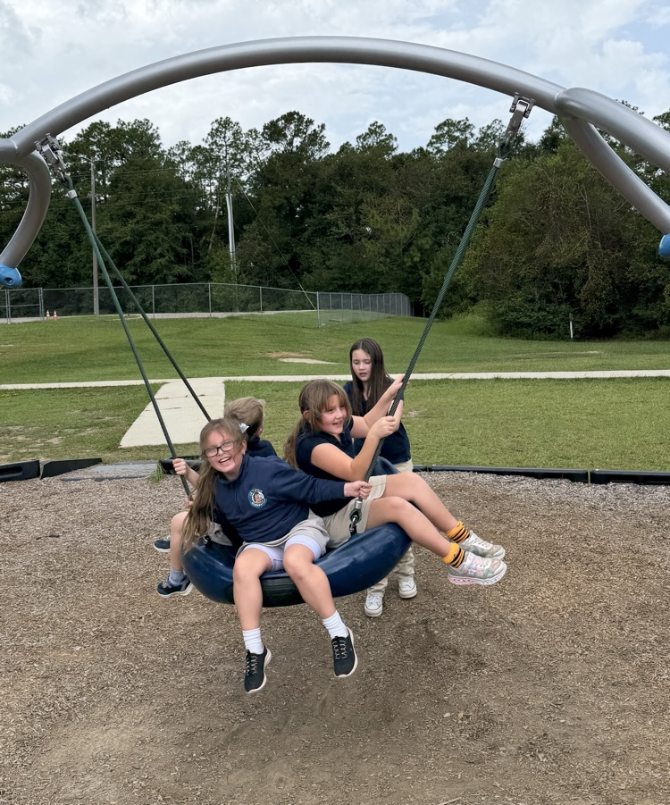 students enjoying perfect attendance
