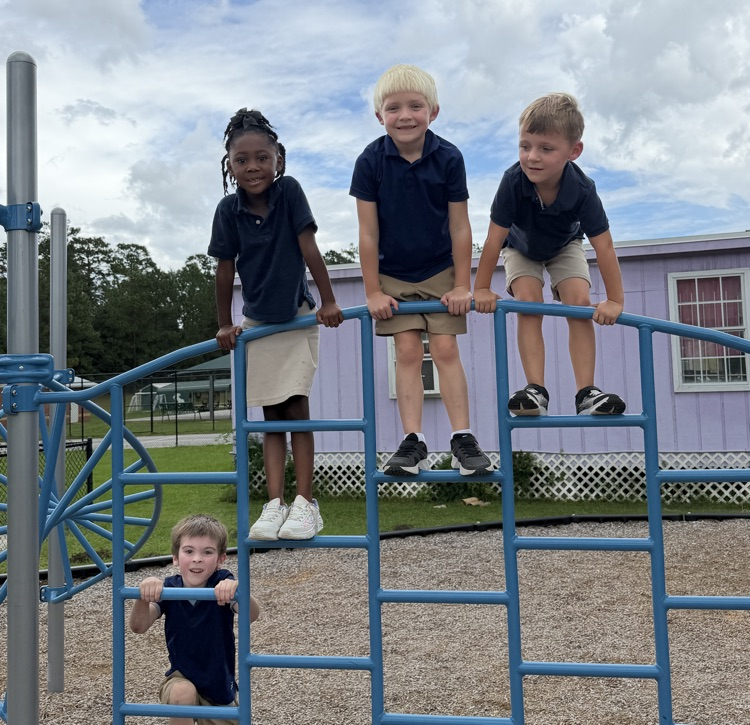 students enjoying perfect attendance