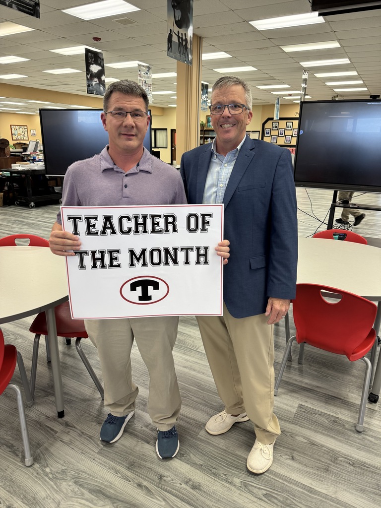 Teacher of the Month for October Mr. Grantham