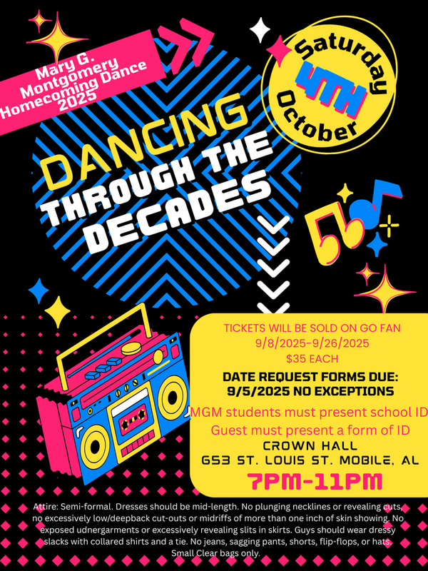 Homecoming Dance Information