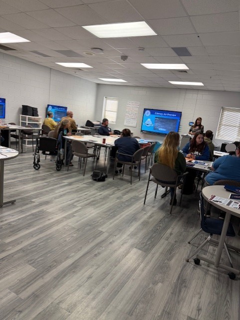 ARI Coach presenting to parents