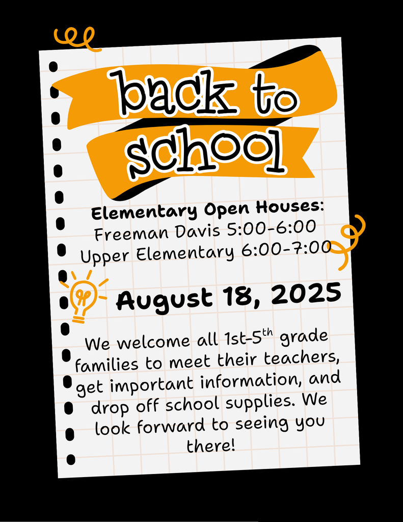Elementary Open House Information