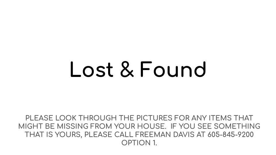 Lost & Found