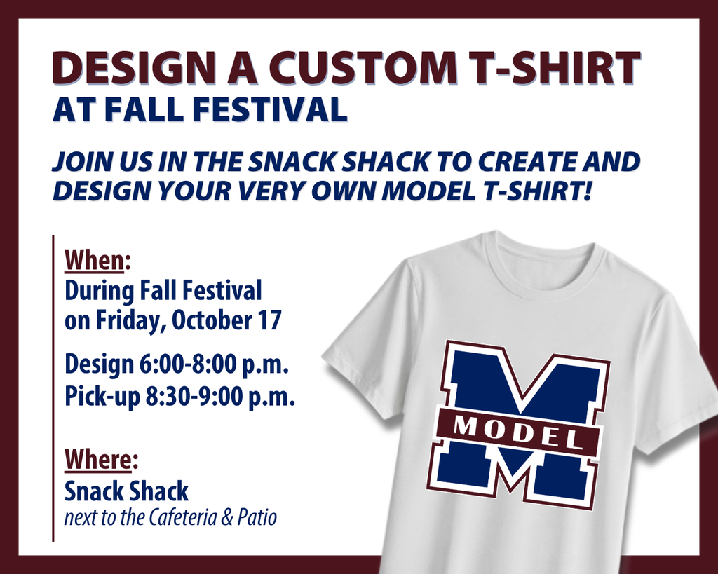 Design a custom t-shirt