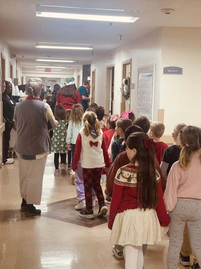 Kindergarten Caroling Trip