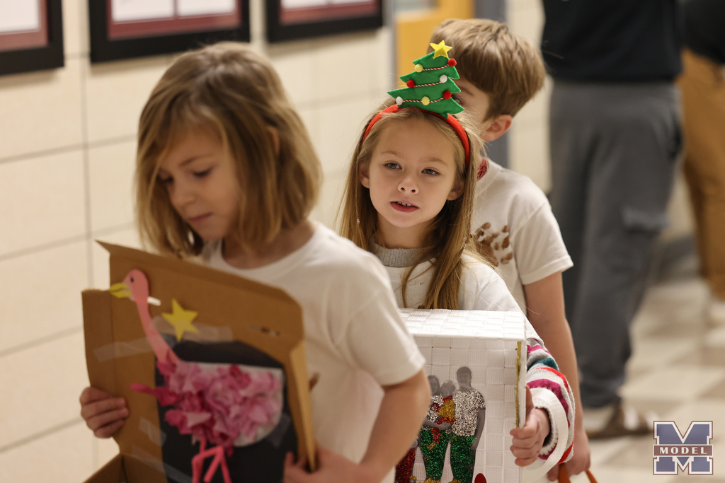 Kindergarten Holiday Traditions Parade
