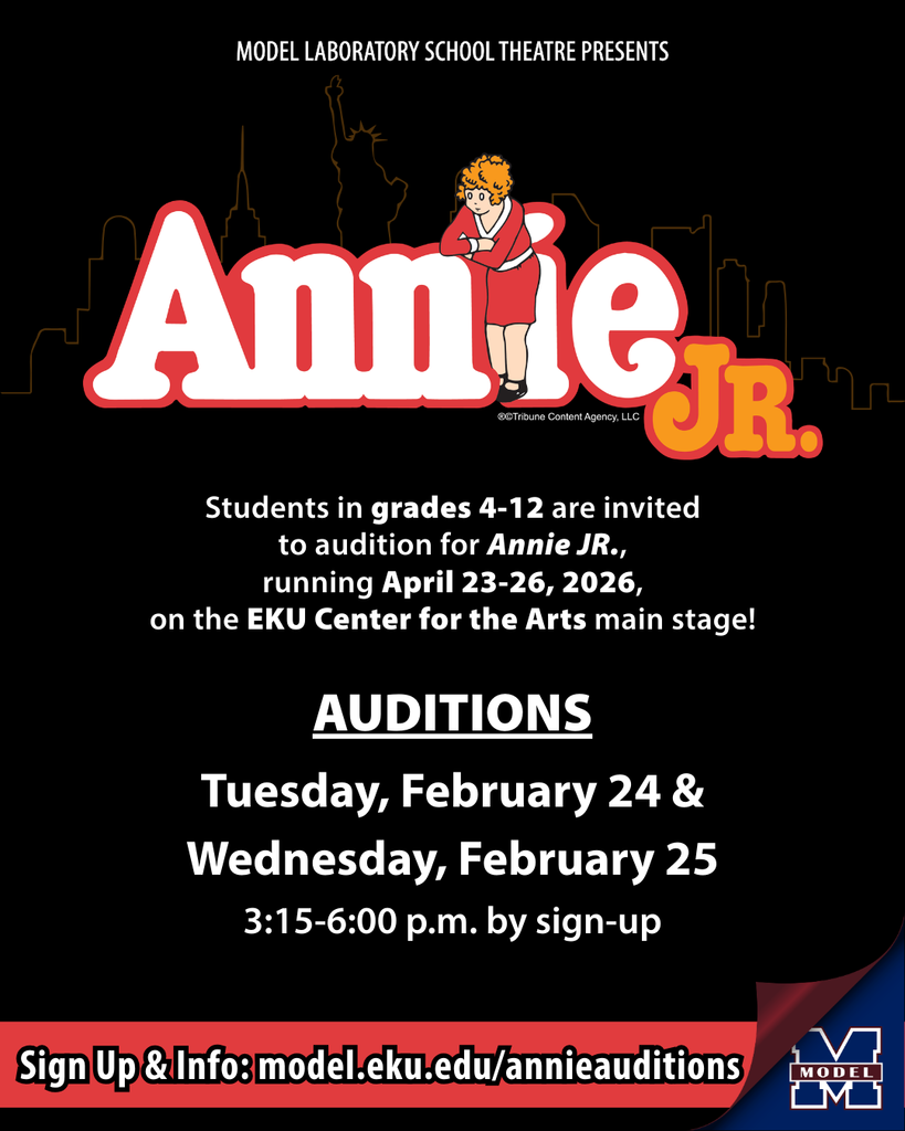 Annie JR Auditions Social Post
