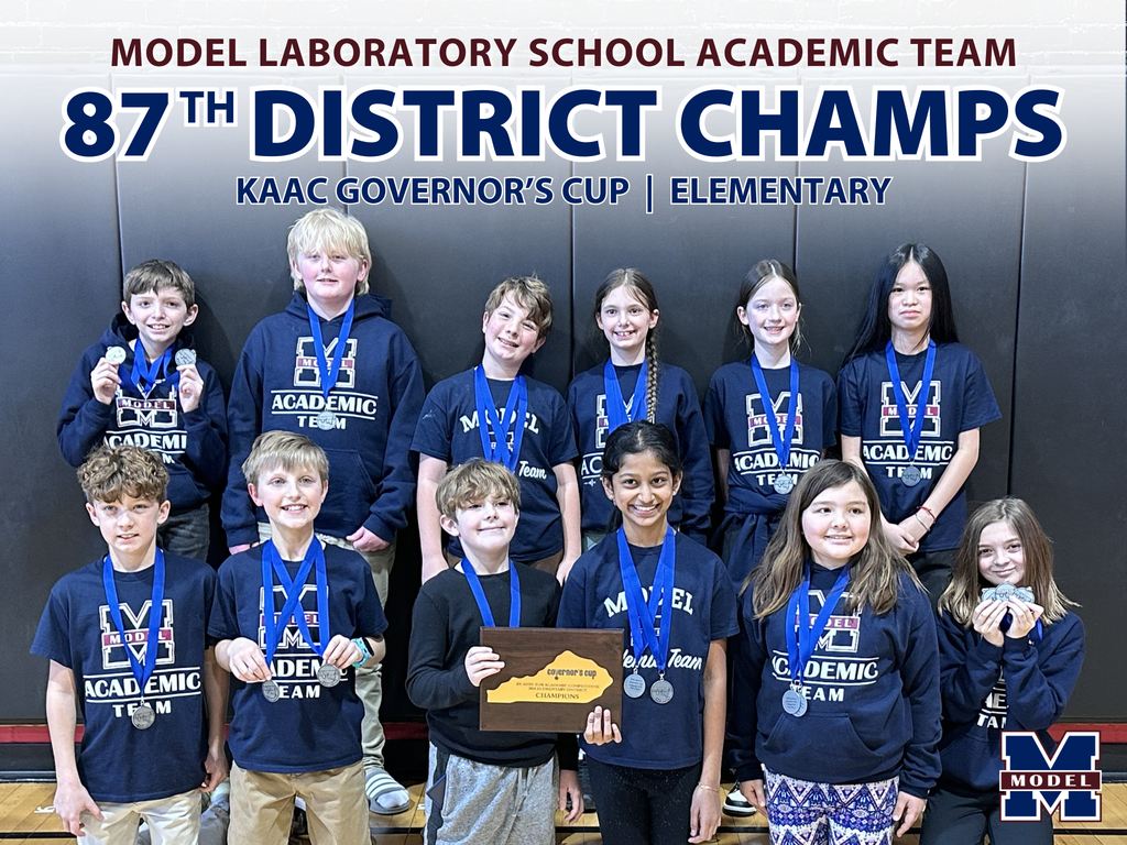 Elem Academic Team District Champs 2