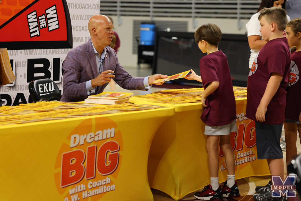hamilton signing books