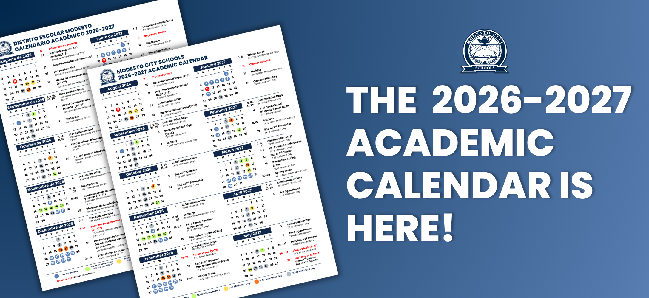 John Adams Memorial School Calendar