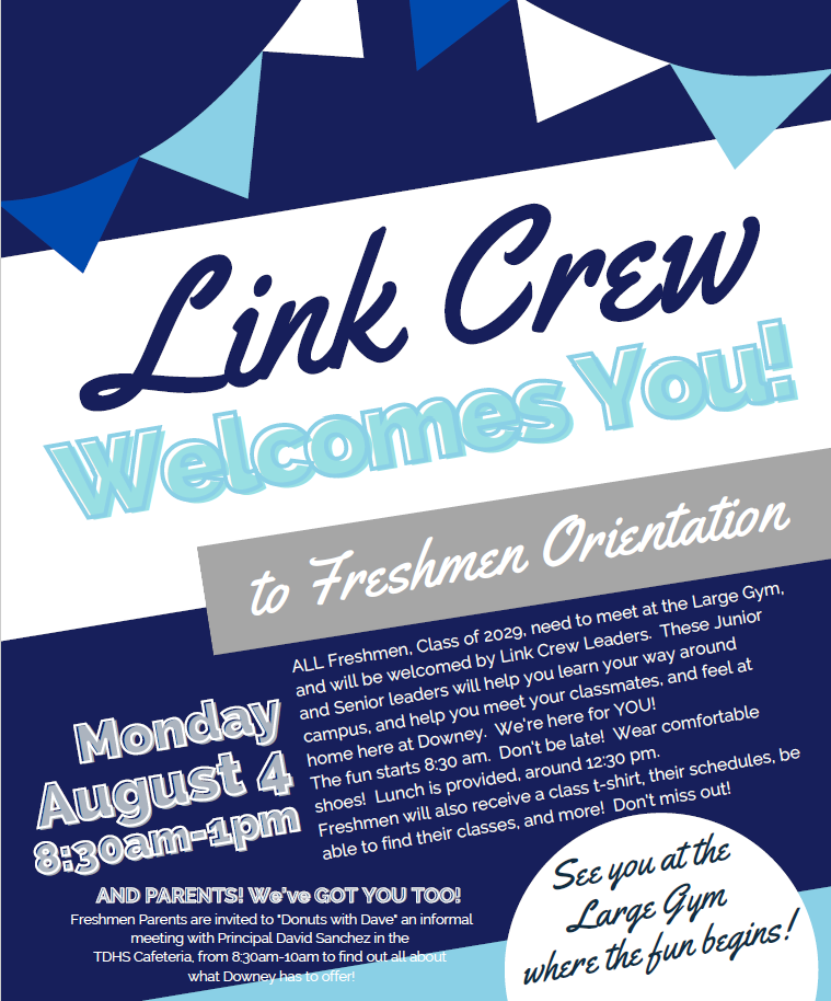 Downey Link Crew Flyer