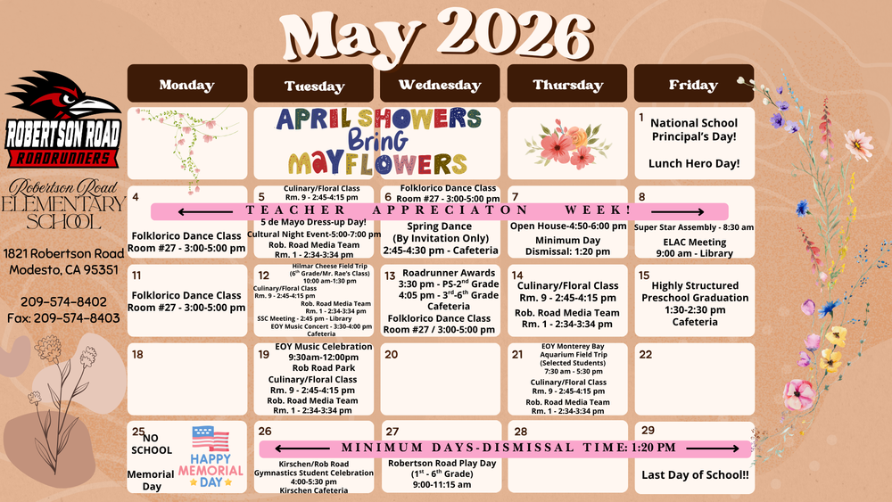 may calendar