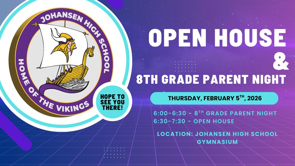 open house 8th grade parent night