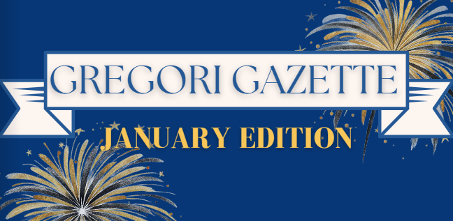 Gregori Gazette January Heading