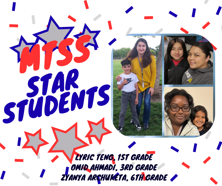 MTSS Star Students - April