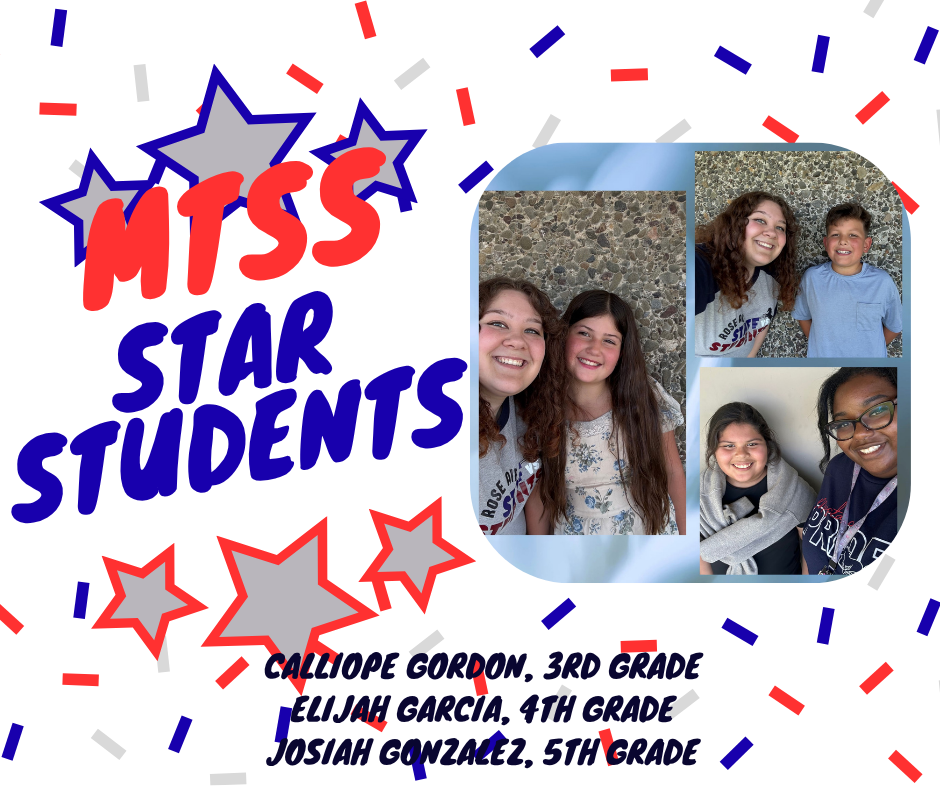 MTSS Star Students - March
