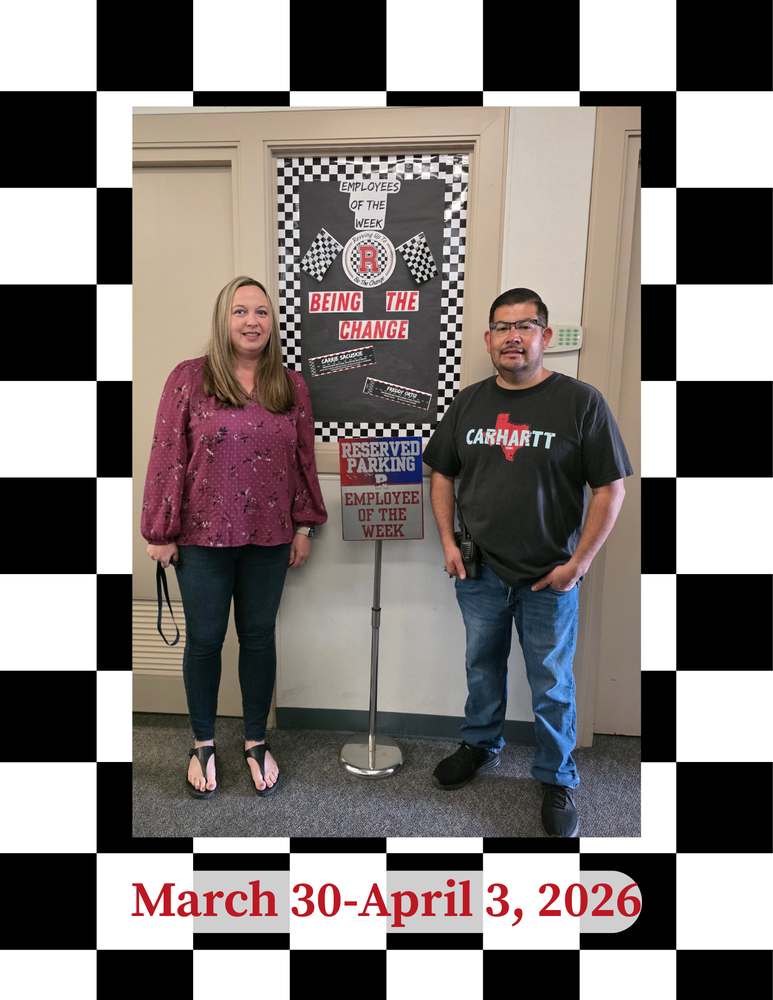 Introducing our Employees of the Week  3/30/26