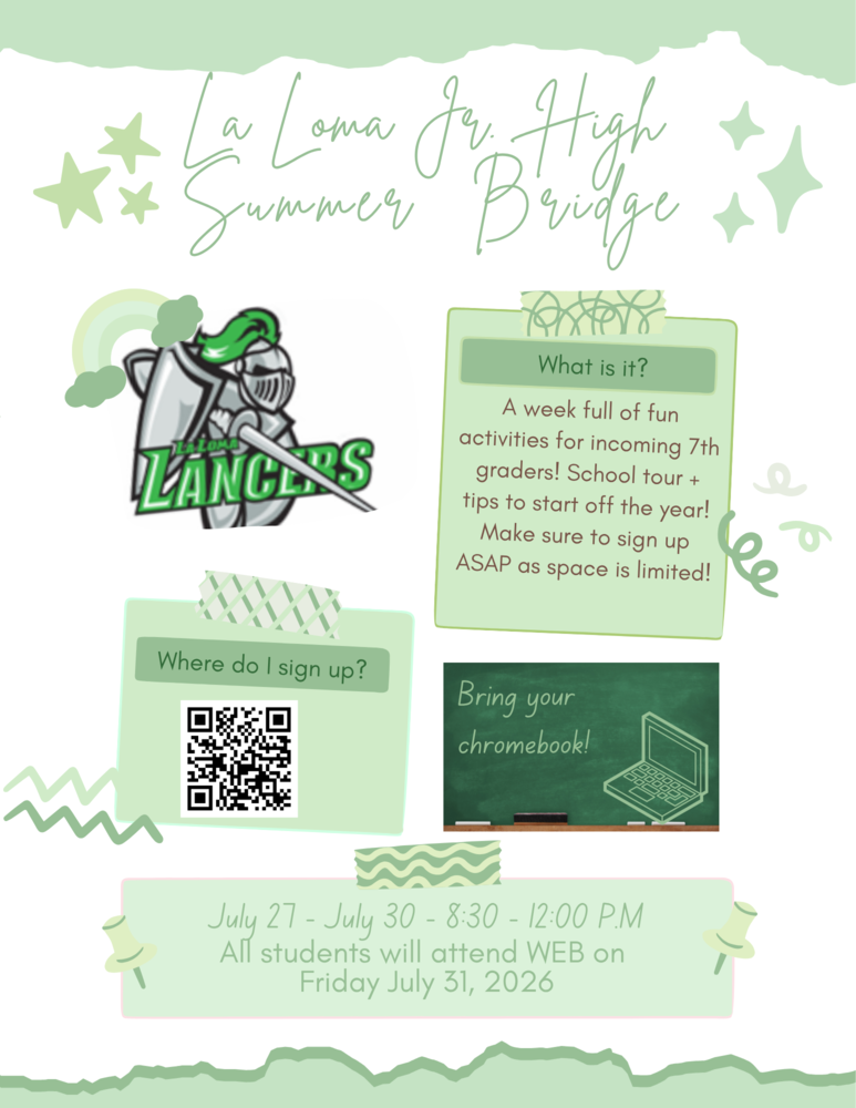 Summer Bridge Flyer