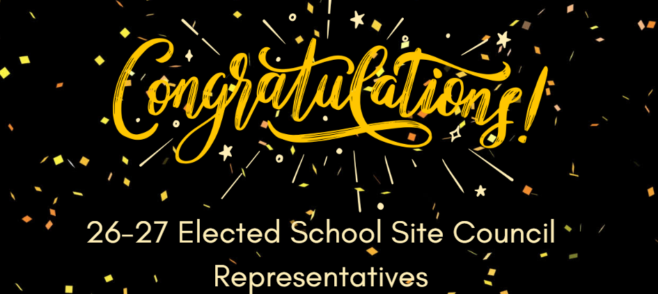 Congratulations Elected SSC Representatives