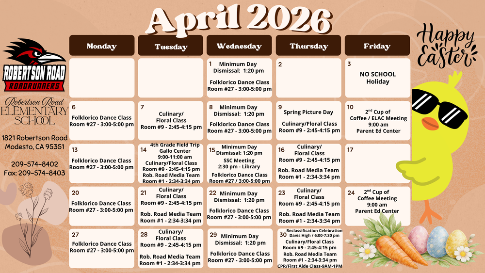 april calendar
