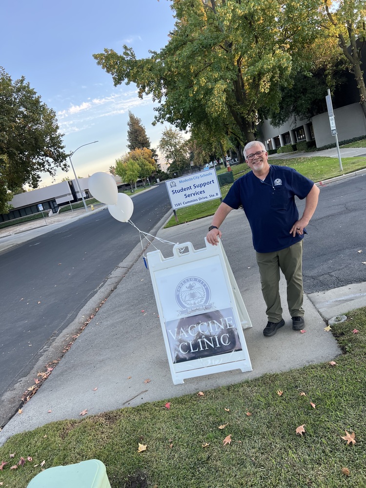 Health Services Director Tom Nipper New Vaccine Clinic 