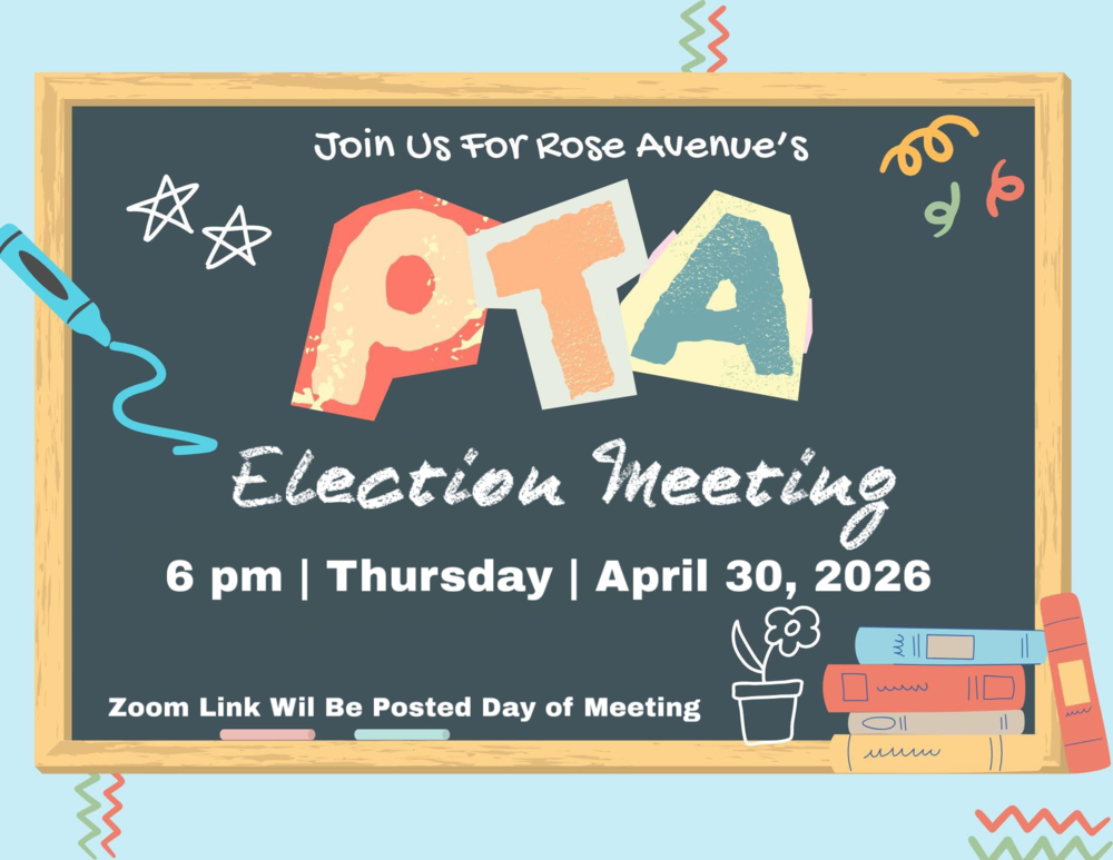 PTA Meeting 4/30/26