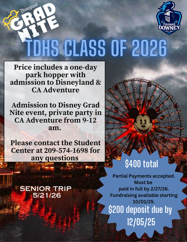 Senior Trip 2026