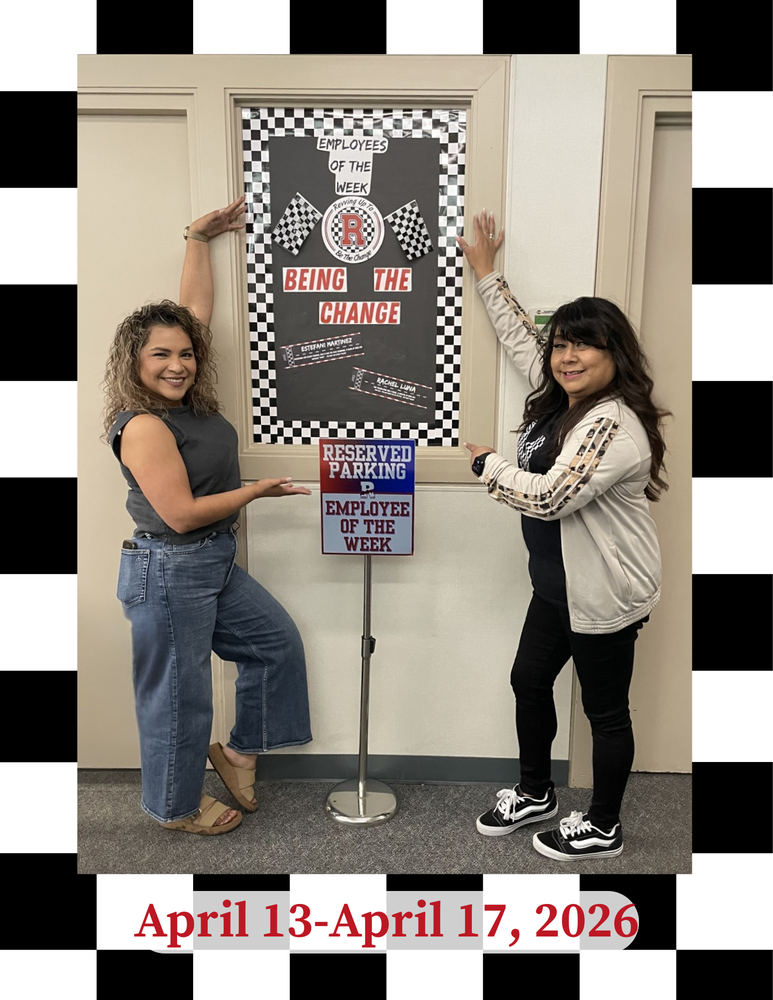 Introducing our Employees of the Week - Mrs. Martinez and Mrs. Luna