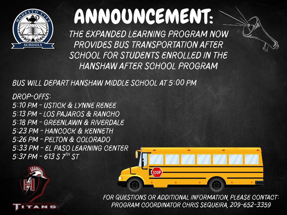 ELOP Bus After School