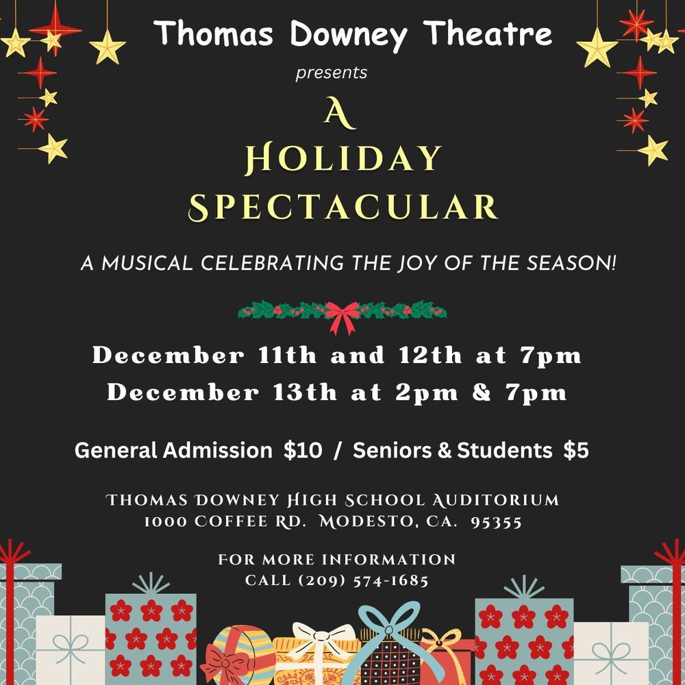 Thomas Downey Theater Presents: A Holiday Spectacular
