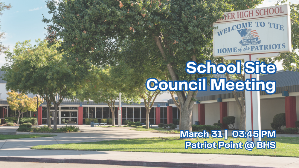school site council meeting