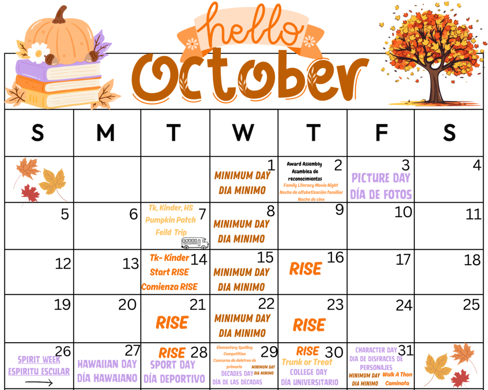 October Events